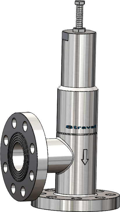 High Pressure Flanged Pressure Regulator